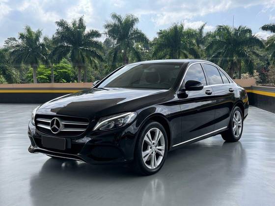 MERCEDES-BENZ C 180 1.6 CGI 16V TURBO FLEX 4P AUTOMÁTICO MERCEDES-BENZ C 180 1.6 CGI 16V TURBO FLEX 4P AUTOMÁTICO